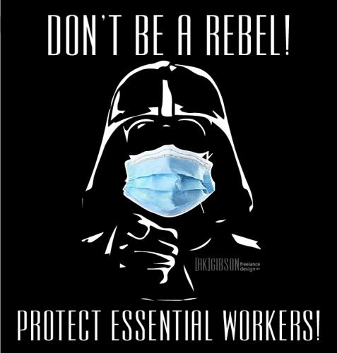 Darth Vader Protect Workers